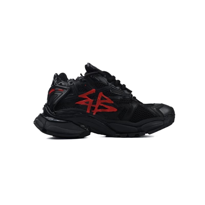 Balenciaga Runner Graffiti Black Red Sneaker